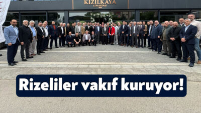 Kocaeli’de yaşayan Rizeliler önemli bir adım atıyor. Yıllardır dernek çatısı