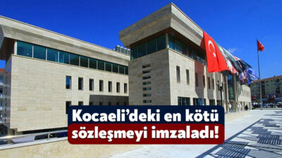 Karamürsel Belediyesi’nde örgütlü olan Belediye İş Sendikası ile iş veren