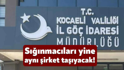 Kocaeli İl Göç İdaresi yabancı uyruklu kişilerin sevk işlemlerini sağlamak