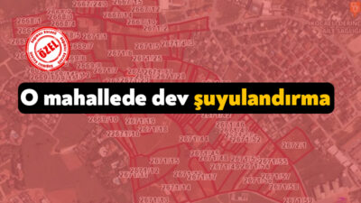 Darıca Belediyesi 46 hektarlı alanda şuyulandırma çalışması yapmak için ihaleye
