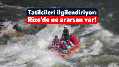 Karadeniz’in incisi Rize’de Rize Valiliği kentin tanıtımı açısından etkinlik düzenlendi.