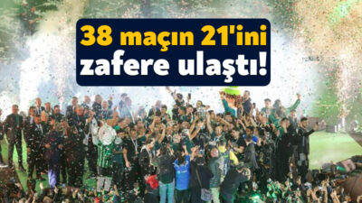Trendyol 1. Lig'de 72 puanla sezonu lider tamamlayan ve Süper