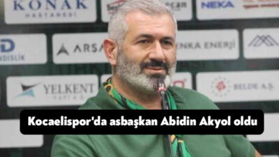 Süper Lig'e 16 yıl aradan sonra dönen Kocaelispor'da Osman Çakır'ın