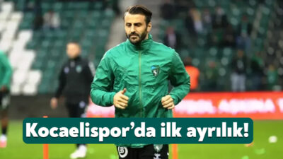Trendyol 1.Lig’de şampiyon olarak Süper Lig’e yükselmeyi başaran Kocaelispor’da ilk