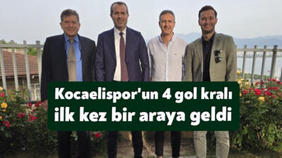 Trendyol 1.Lig tarihinde 4 kez şampiyon olan Kocaelispor'da, Süper Lig'e