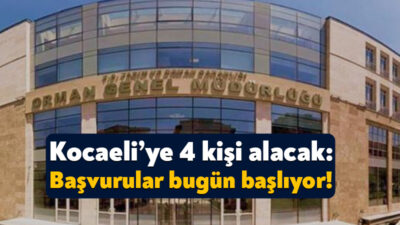 Tarım Bakanlığı Orman Genel Müdürlüğü, Kocaeli’nin de aralarında olduğu 34
