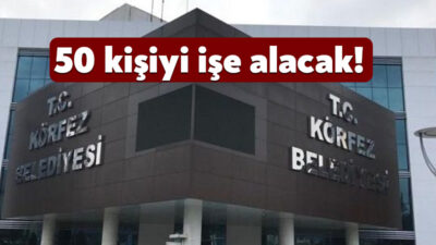Körfez Belediyesi’nin iştiraklerinden olan KÖRPAŞ’ta görev yapmak üzere 50 kişi