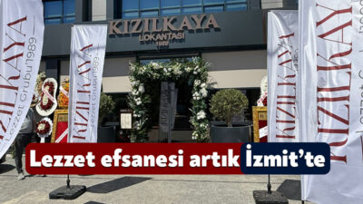 Körfez’de uzun yıllardır hizmet veren ve lezzet efsanesi olan Kızılkaya