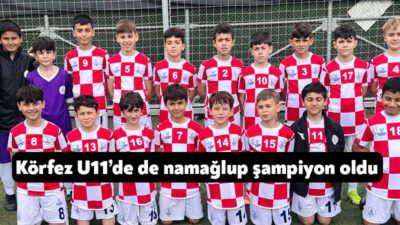 Körfez Gençlerbirliği futbol takımları yaş gruplarında dolu dizgin gidiyor
