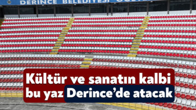 Kültürel ve sanatsal etkinliklerle kentin gözdesi olan Derince Belediyesi Gösteri