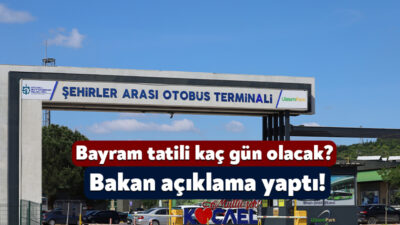 Kurban Bayramı’na kısa bir süre kala bayram tatilinin kaç gün