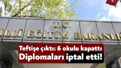 Milli Eğitim Bakanlığı 2023-2024 eğitim öğretim dönemine dair özel okullara