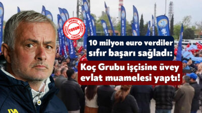 Türkiye’nin sayılı zenginlerinden olan Koç Grubu’nun yönettiği Tüpraş’ta anlaşma sağlandı.
