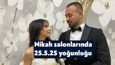 Kocaeli'de onlarca çift, evliliklerini unutulmaz bir tarihle taçlandırmak için