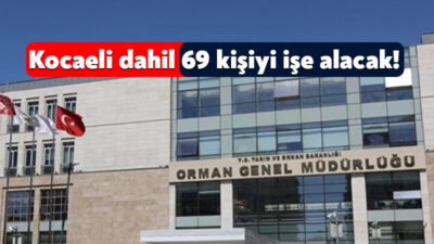 Tarım Bakanlığı Orman Genel Müdürlüğü, Kocaeli’nin de aralarında olduğu 34