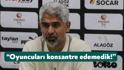 Trendyol 1. Lig’in 37.haftasında oynan Iğdır FK-Kocaelispor maçının ardından Kocaelispor