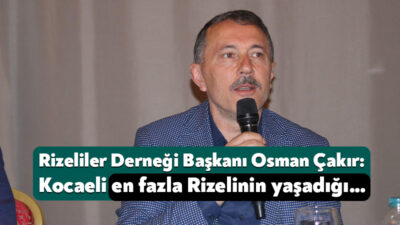 Karadeniz Bölgesi’nin yeşil cenneti Rize’nin turizm potansiyelini görmek üzere Kocaeli