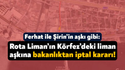 Rota Liman Şirketi, İzmit Körfezi’ne tesis yapmak için ÇED süreci