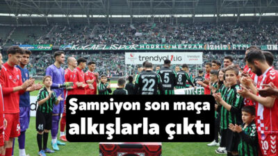 Trendyol 1. Lig'in şampiyonu Kocaelispor son maçında sahaya, Ankara Keçiörengücü