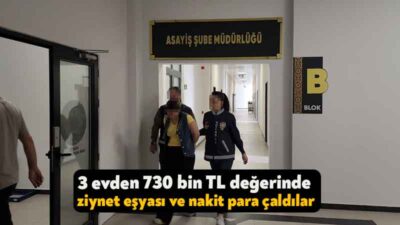 Kocaeli'de 59 suç kaydı olan 2 şüpheli, 730 bin TL'lik