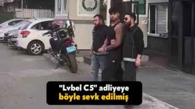 Kocaeli'de gözaltına alınan "Lvbel C5" lakaplı rapçi Süleyman Burak Bodur’un