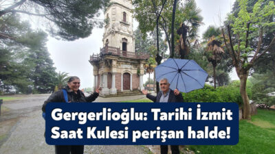 DEM Parti Kocaeli Milletvekili Ömer Faruk Gergerlioğlu, İzmit’in tarihi saat