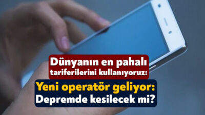 Türkiye’deki operatör ağını Turkcell, Vodofone ve Türk Telekom yönetirken, mobil