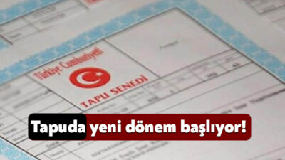 Adalet Bakanı Yılmaz Tunç, tapu işlemlerinde yapılan dolandırıcılığın önüne geçmek