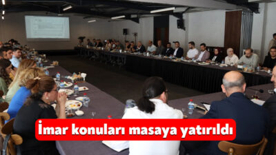 Büyükşehir Belediyesi öncülüğünde düzenlenen imar toplantıları her ay düzenli olarak