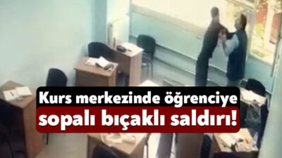 Kocaeli'nin Gebze ilçesinde özel bir eğitim kursunda kimliği belirsiz bir