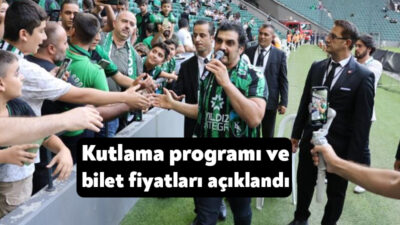Trendyol 1. Lig’in şampiyonu Kocaelispor, 11 Mayıs’ta Ankara Keçiörengücü ile