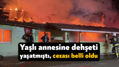 Kocaeli'nin Kartepe ilçesinde annesinin komşusuyla ilişki yaşadığını düşünerek annesi içinde