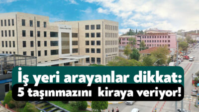 Kandıra Belediyesi, bünyesinde bulunan 5 adet taşınmazı kiraya vermeye hazırlanıyor.