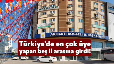 AK Parti Kocaeli İl Gençlik Kolları, 2025 yılı üye çalışmaları