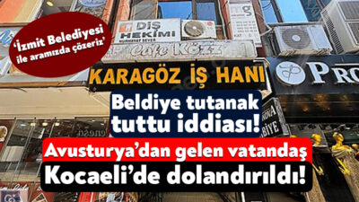 Avusturya’dan Kocaeli’ye gelerek İzmit’teki Karagöz İş Hanı’nda bir dükkan açmak