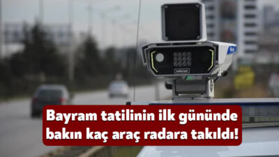 İçişleri Bakanı Ali Yerlikaya, Kurban Bayramı tatilinde radar sistemine takılan