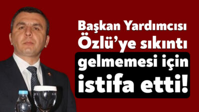 Başiskele Belediye Başkan Yardımcısı Halit Bayhan görevinden istifa ettiğini açıkladı.