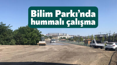 Büyükşehir Belediyesi, Çayırova Bilim Parkı’nda zemin ve otopark alanında asfalt