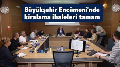 Kocaeli Büyükşehir Belediyesi Encümeni’nde çeşitli konular görüşülüp karara bağlanırken, Gebze,
