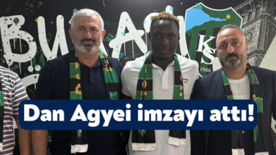 Yeni sezon öncesi transfer çalışmalarını sürdüren Kocaelispor, İngiliz asıllı Ganalı