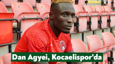 Transfer çalışmalarını sürdüren Kocaelispor, İngiliz forvet Daniel Ebenezer Agyei ile