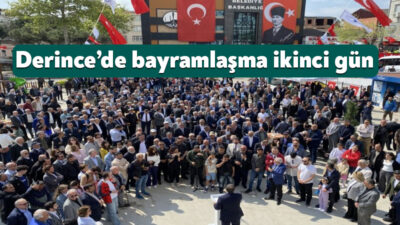 Derince’de Kent Bayramlaşması, bayramın ikinci günü olan 7 Haziran Cumartesi