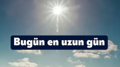 Bugün 21 Haziran... Bugün, dünya yer küresinin kuzey kutbunun güneşe