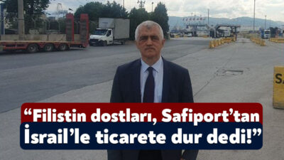 DEM Parti Kocaeli Milletvekili Ömer Faruk Gergerlioğlu, İsrail’e malzeme taşıyan
