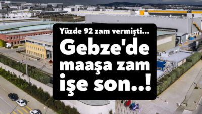 Pulver Kimya fabrikasında işçilere yüzde 92 zam yapılmasına rağmen, 45