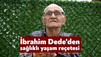 Kocaeli'nin İzmit ilçesinde yaşayan 96 yaşındaki İbrahim Özkan, uzun ve