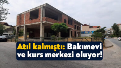 İzmit Belediyesi uzun yıllardır atıl durumda kalan Yenişehir’deki bina için
