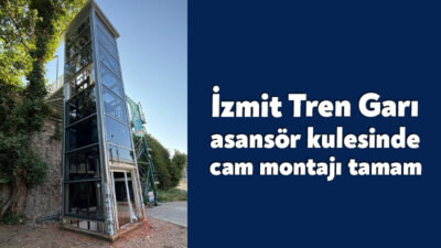 Kocaeli Büyükşehir Belediyesi, vatandaşların İzmit Tren Garı’na ulaşımını kolaylaştıracağı asansör
