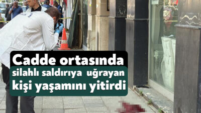 Kocaeli’nin İzmit ilçesinde cadde uğradığı silahlı saldırıda ağır yaralanan bir