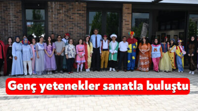 Kartepe Sanat Evi, gençlerin emeği ve yaratıcılığıyla hazırlanan anlamlı bir
